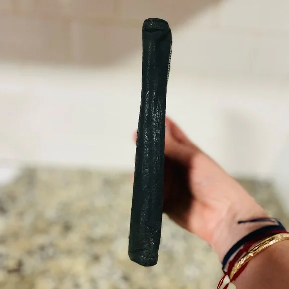 PRADA Black Large Classic Wallet 💯 AUTHENTIC - Picture 12 of 15